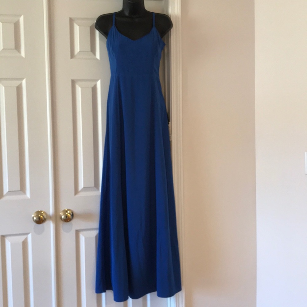 Baltic Blue long Evening/Prom Gown